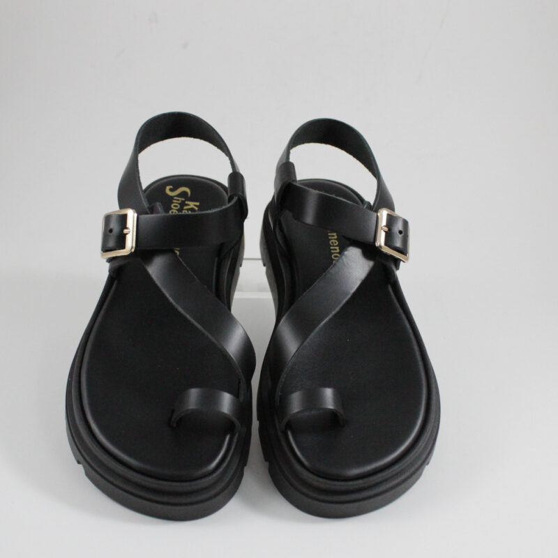 Flatform sandals 4500 black
