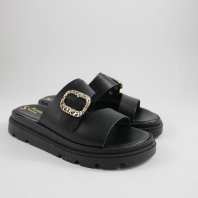 Flatform sandals 247 black
