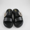 Flatform sandals 247 black