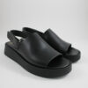 Flatform sandals 8010 black