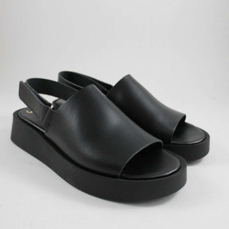 Flatform sandals 8010 black