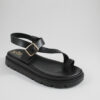 Flatform sandals 4500 black