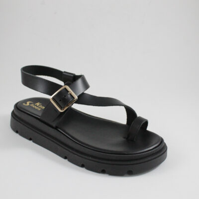 Flatform sandals 4500 black