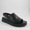 Flatform sandals 8010 black