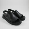 Flatform sandals 8010 black