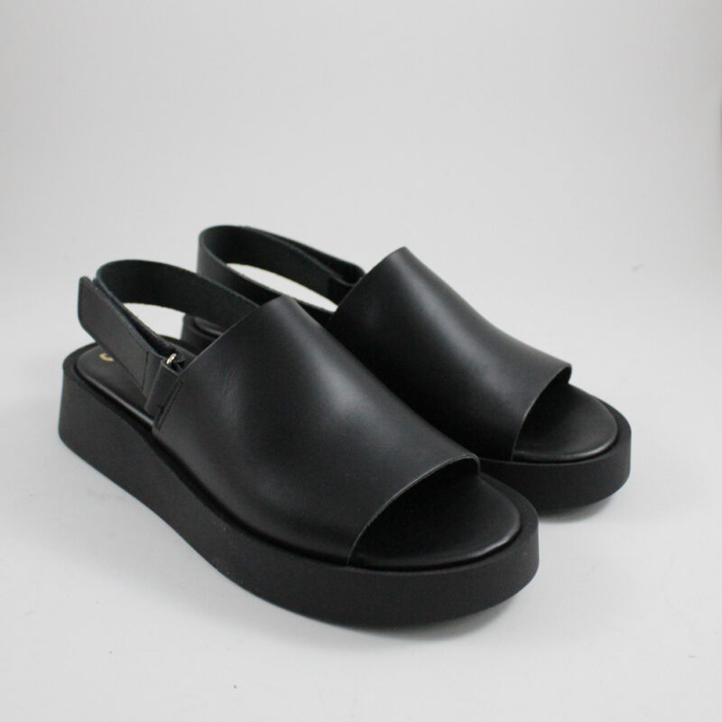 Flatform sandals 8010 black