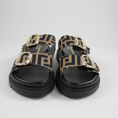 Flat sandals 4525 brown