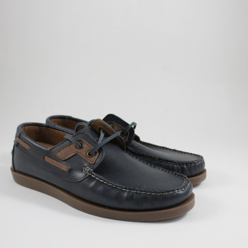 ANTONIO 70m Leather Μocassins blue