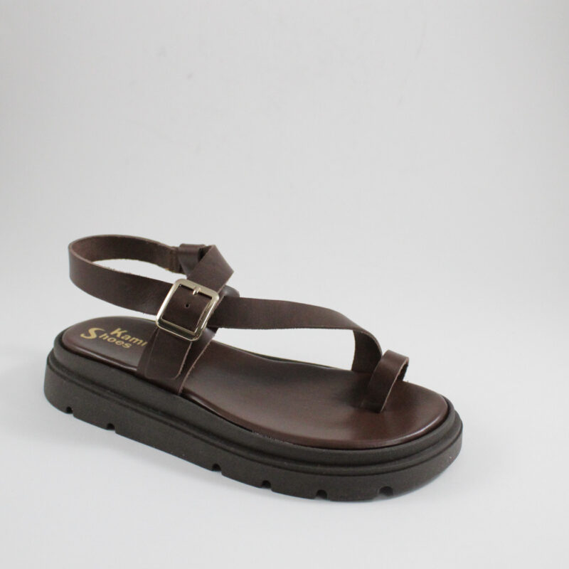 Flatform sandals 4500 brown