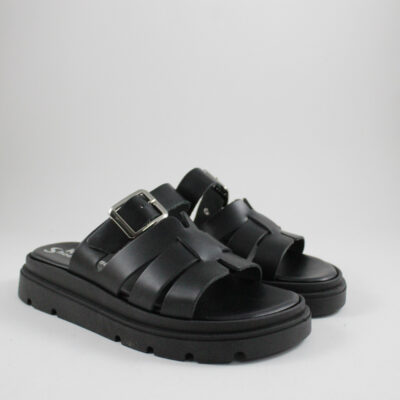 Flatform sandals 4521 black