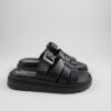 Flatform sandals 4521 black