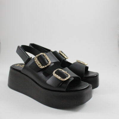 Flatform sandals beatris 2023 black