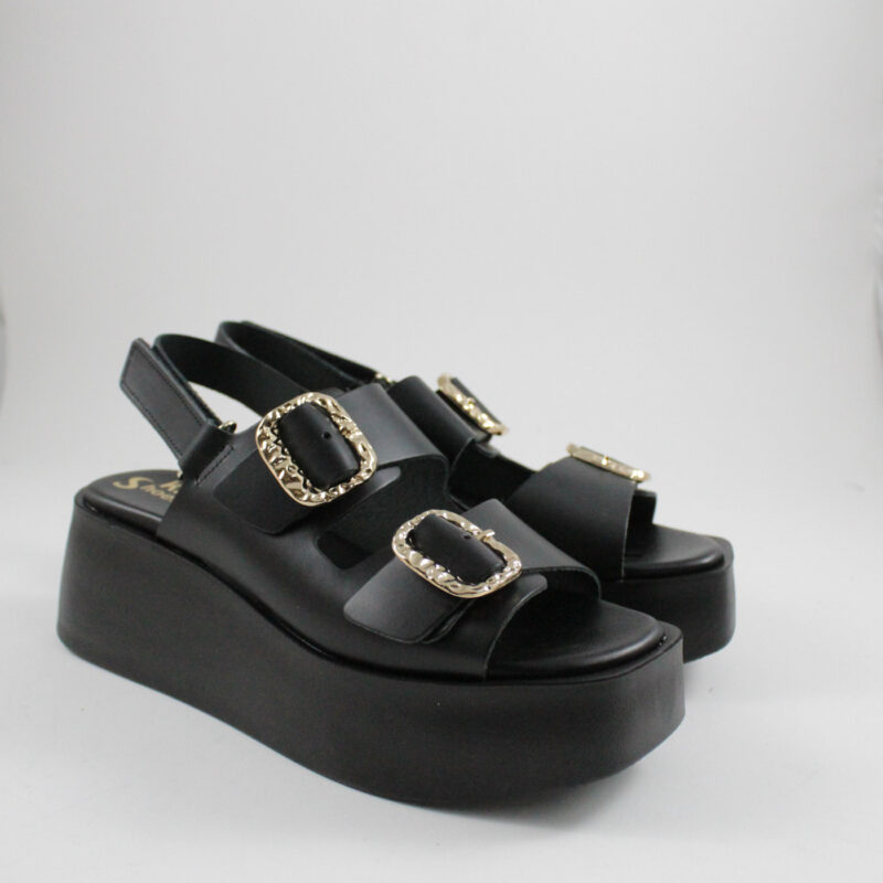 Flatform sandals beatris 2023 black