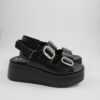 Flatform sandals beatris 2023 black