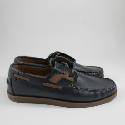 ANTONIO 70m Leather Μocassins blue