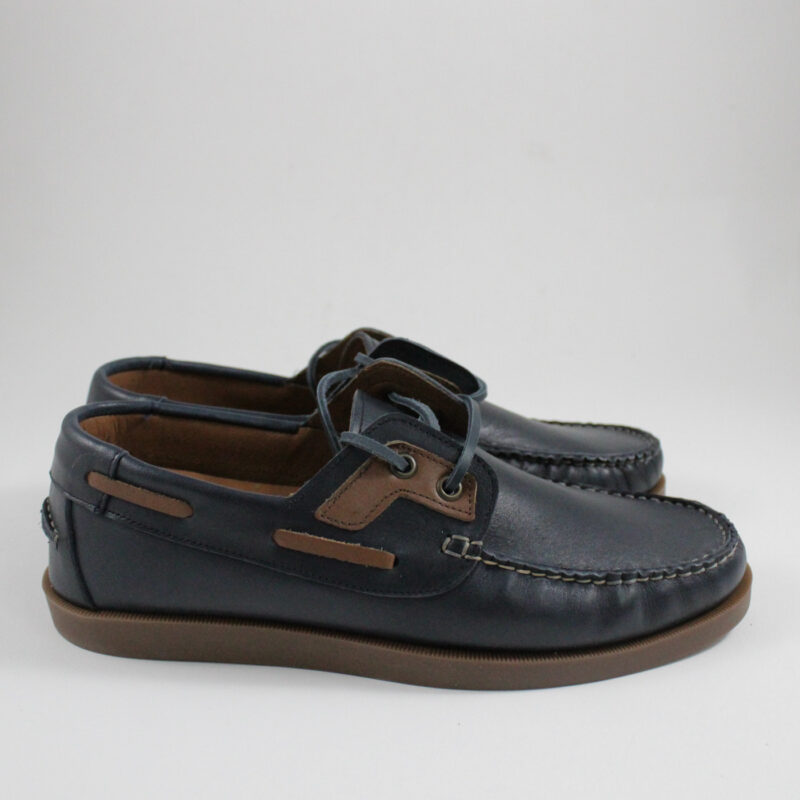 ANTONIO 70m Leather Μocassins blue