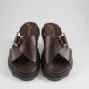 Flatform sandals 4565 brown