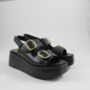 Flatform sandals beatris 2023 black
