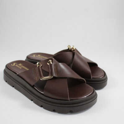 Flatform sandals 4565 brown