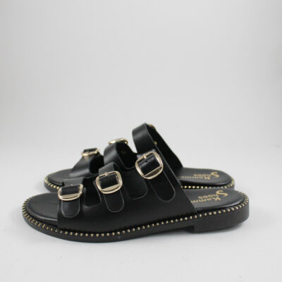 Flat sandals 165 black