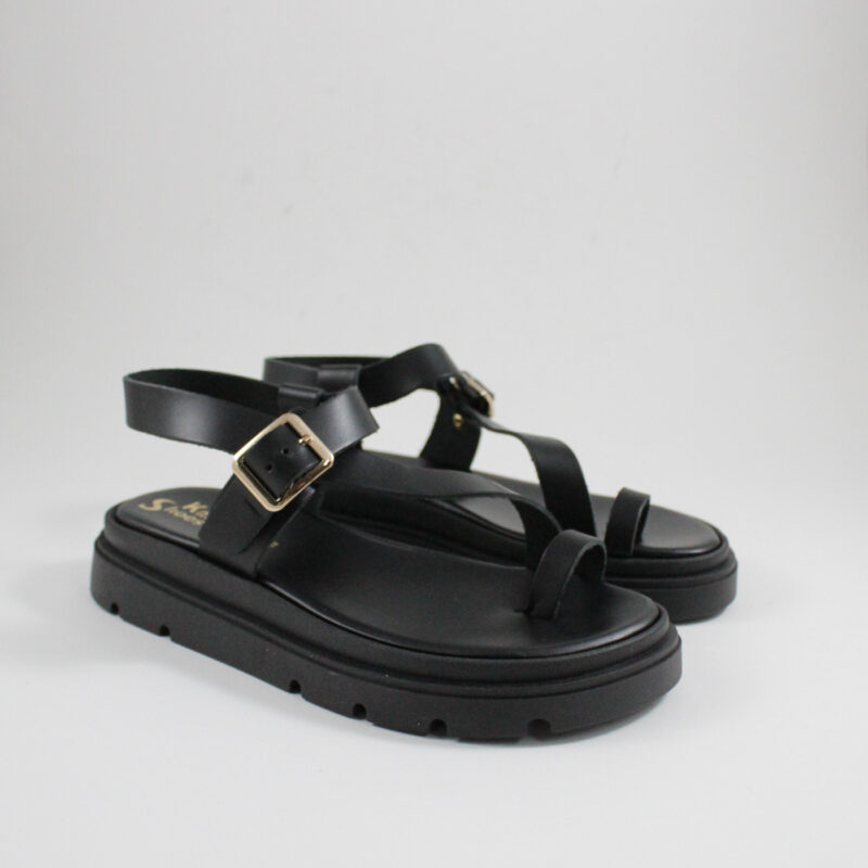 Flatform sandals 4500 black
