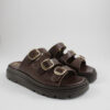 Flatform sandals 4533 brown
