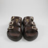 Flatform sandals 4533 brown