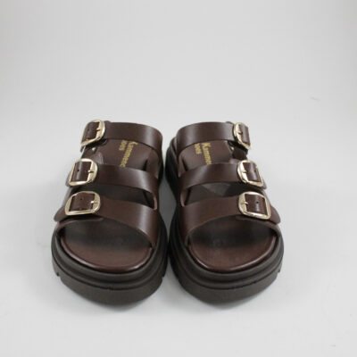 Flatform sandals 4533 brown