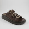 Flatform sandals 4533 brown