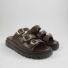 Flatform sandals 4533 brown
