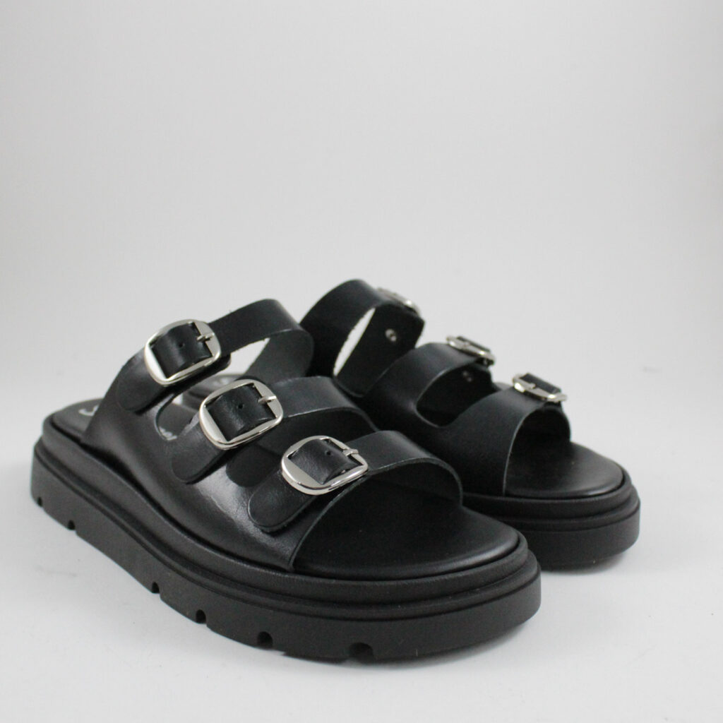 Flatform sandals 4533 black