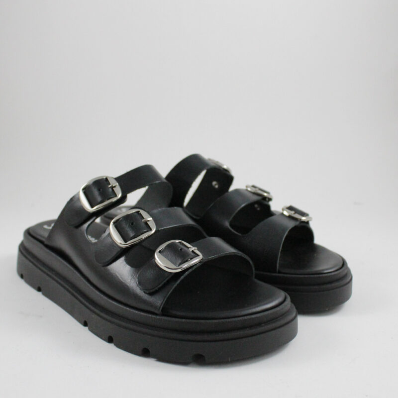 Flatform sandals 4533 black