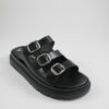 Flatform sandals 4533 black