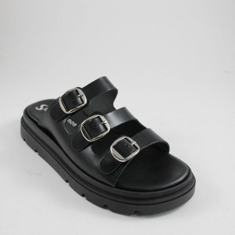Flatform sandals 4533 black