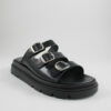 Flatform sandals 4533 black