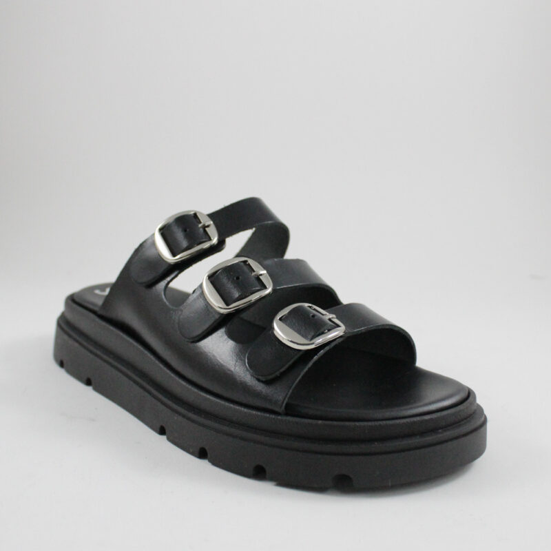 Flatform sandals 4533 black