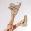Womens Platforms-Espadrilles OM6616