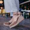 Womens Platforms-Espadrilles OM6616