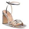 BLOCK HEEL SANDALS 21792 SILVER