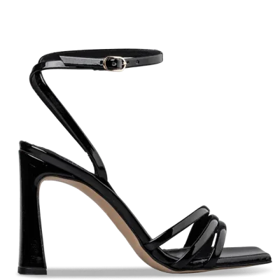 BLOCK HEEL SANDALS 21792 BLACK