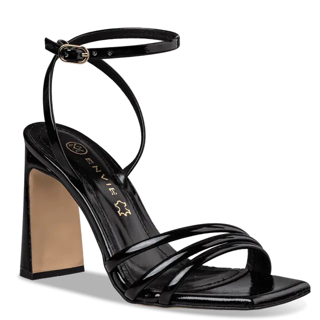 BLOCK HEEL SANDALS 21792 BLACK