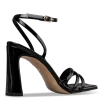 BLOCK HEEL SANDALS 21792 BLACK