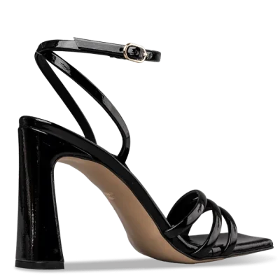 BLOCK HEEL SANDALS 21792 BLACK