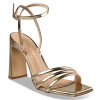 BLOCK HEEL SANDALS 21792 GOLD