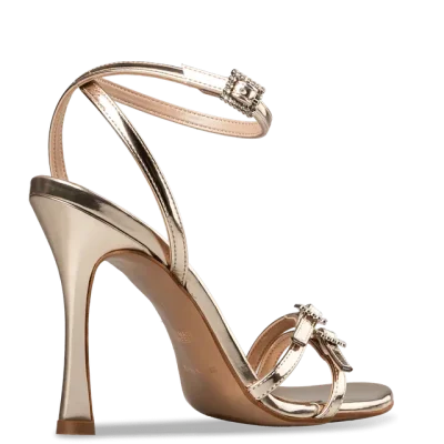 STILETTO SANDALS E02-21821 GOLD