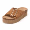 Flatform sandals 250222 Jomix beige