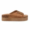 Flatform sandals 250222 Jomix beige