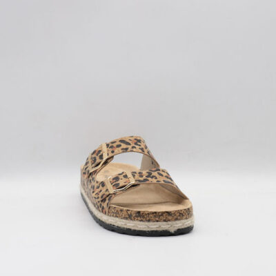 Flatform sandals 250214 leopard Jomix
