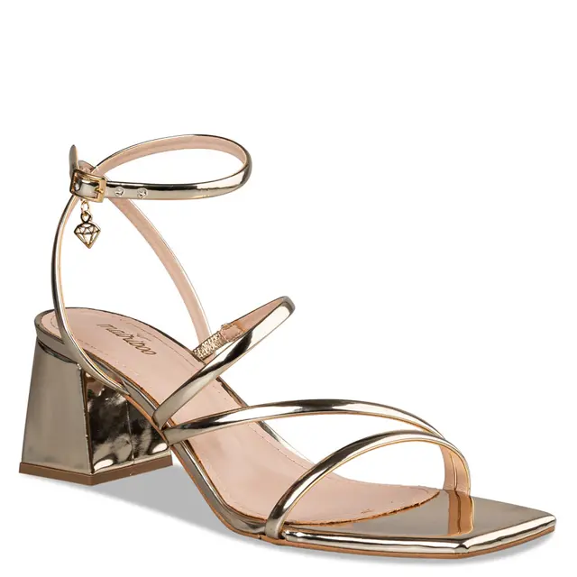MID-HEEL SANDALS 19971 GOLD