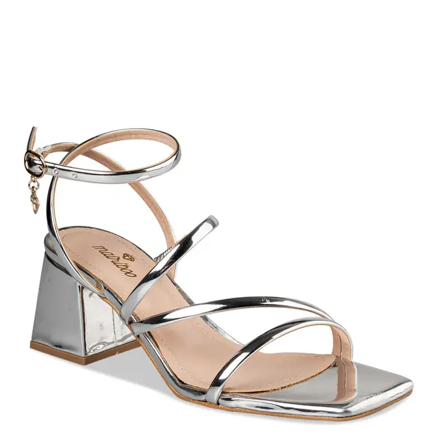 MID-HEEL SANDALS 19971 SILVER